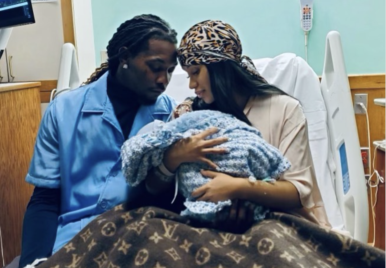 Cardi B and Offset announce birth of second child with beautiful family photo